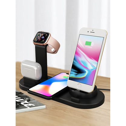5-in-1 Wireless Charger Stand for iPhone, Apple Watch
